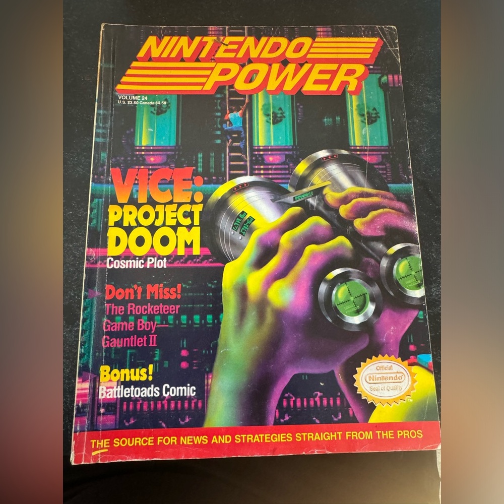 Nintendo Power Volume 24 - Vice: Project Doom w Talespin Poster